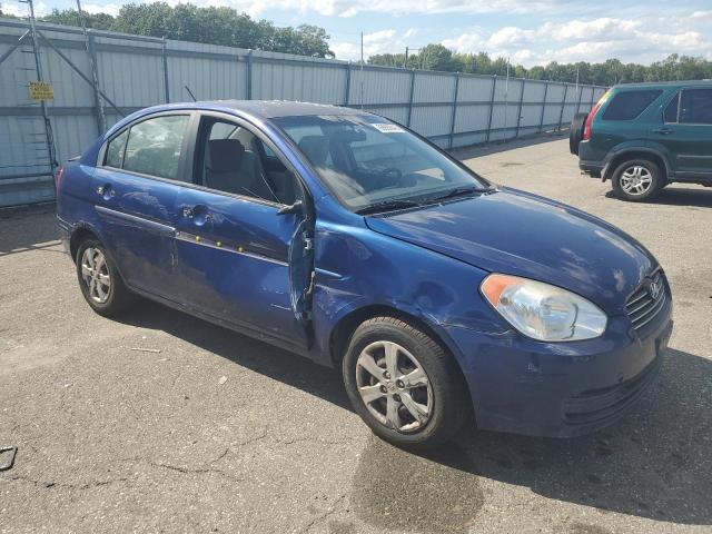 KMHCN4AC0BU593493 - 2011 HYUNDAI ACCENT GLS BLUE photo 4