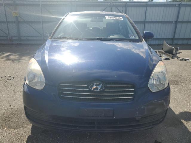 KMHCN4AC0BU593493 - 2011 HYUNDAI ACCENT GLS BLUE photo 5
