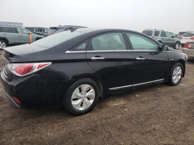 KMHEC4A42FA137039 - 2015 HYUNDAI SONATA HYBRID BLACK photo 3