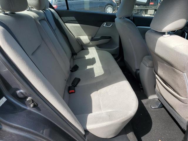 2HGFB2F84DH547045 - 2013 HONDA CIVIC EX GRAY photo 10