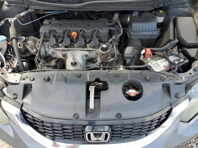 2HGFB2F84DH547045 - 2013 HONDA CIVIC EX GRAY photo 11