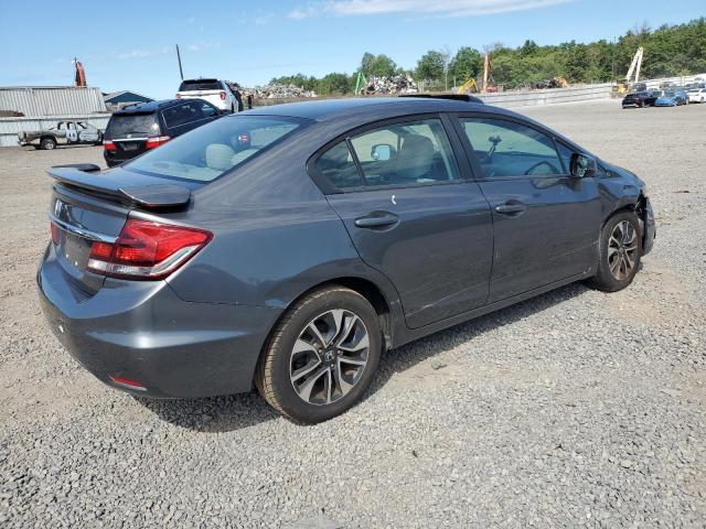 2HGFB2F84DH547045 - 2013 HONDA CIVIC EX GRAY photo 3
