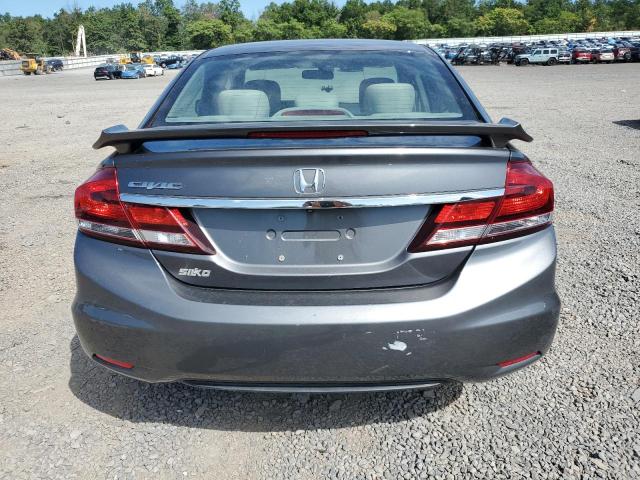 2HGFB2F84DH547045 - 2013 HONDA CIVIC EX GRAY photo 6