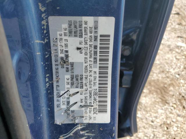 3MZBN1U70HM138814 - 2017 MAZDA 3 SPORT 蓝色 照片 12