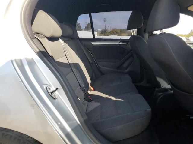 WVWDB7AJ0CW272920 - 2012 VOLKSWAGEN GOLF SILVER photo 10