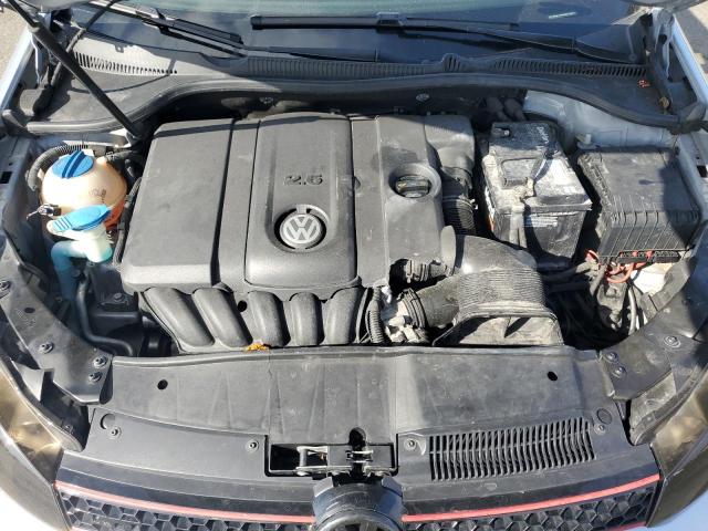WVWDB7AJ0CW272920 - 2012 VOLKSWAGEN GOLF SILVER photo 11