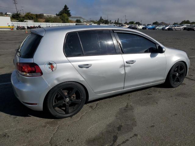 WVWDB7AJ0CW272920 - 2012 VOLKSWAGEN GOLF SILVER photo 3