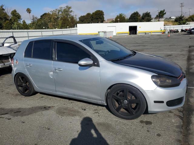 WVWDB7AJ0CW272920 - 2012 VOLKSWAGEN GOLF SILVER photo 4