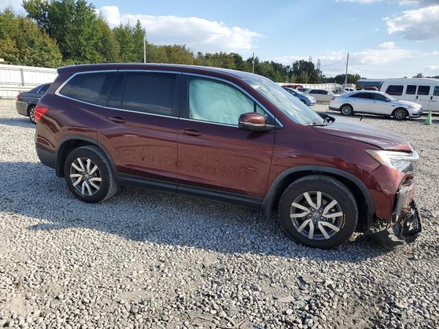 5FNYF5H58KB040653 - 2019 HONDA PILOT EXL BURGUNDY photo 4