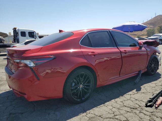 4T1K31AK2MU029547 - 2021 TOYOTA CAMRY XSE RED photo 3