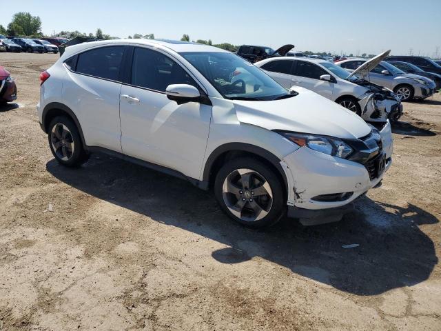 3CZRU6H59JM713549 - 2018 HONDA HR-V EX WHITE photo 4