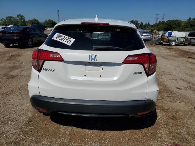 3CZRU6H59JM713549 - 2018 HONDA HR-V EX WHITE photo 6