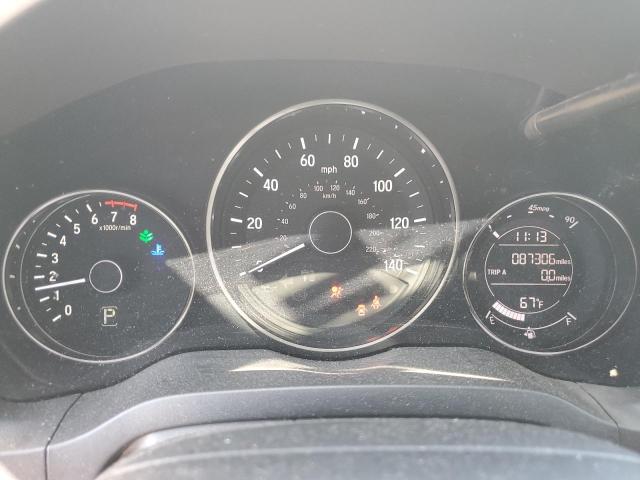 3CZRU6H59JM713549 - 2018 HONDA HR-V EX WHITE photo 9