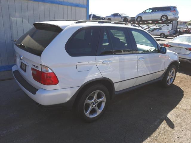 5UXFA53523LV97052 - 2003 BMW X5 3.0I WHITE photo 3