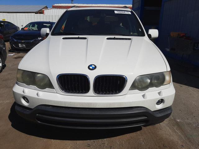 5UXFA53523LV97052 - 2003 BMW X5 3.0I WHITE photo 5