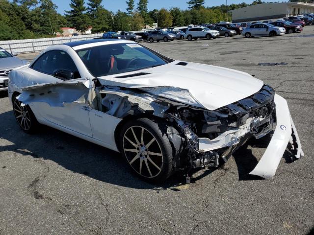 WDDPK6GA1HF134895 - 2017 MERCEDES-BENZ SLC 43 AMG WHITE photo 4