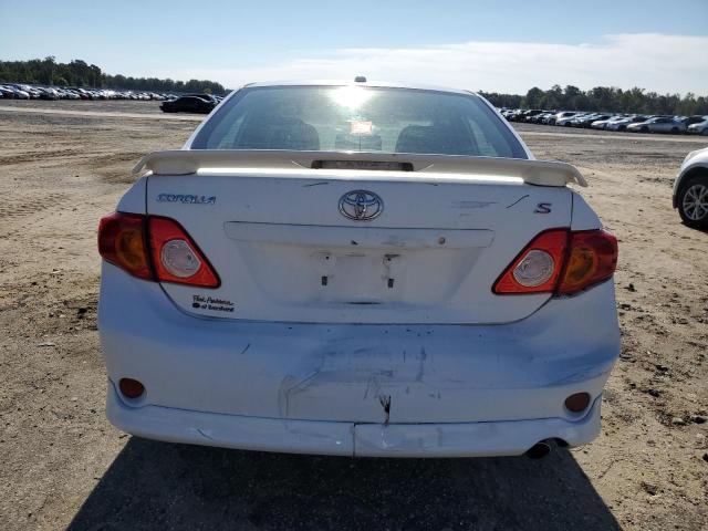 2T1BU4EE2AC490859 - 2010 TOYOTA COROLLA BASE WHITE photo 6