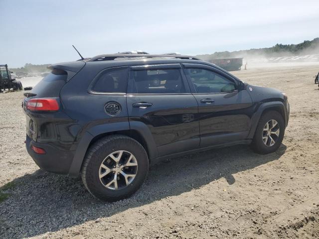 1C4PJMBS4EW156404 - 2014 JEEP CHEROKEE TRAILHAWK BLACK photo 3