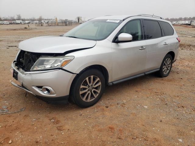 5N1AR2MN1FC617437 - 2015 NISSAN PATHFINDER S 银色 照片 1