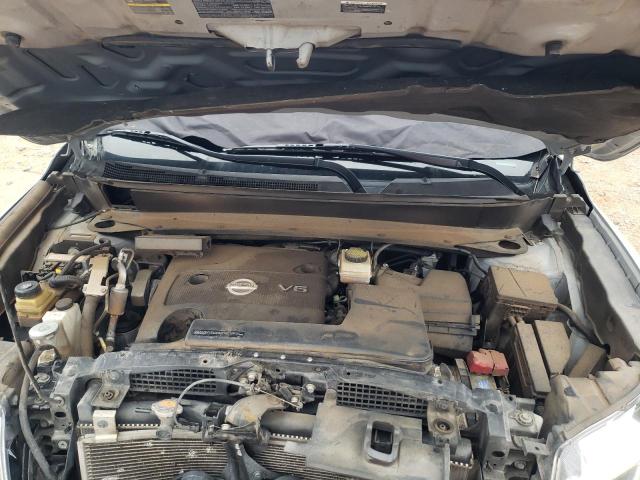 5N1AR2MN1FC617437 - 2015 NISSAN PATHFINDER S 银色 照片 12