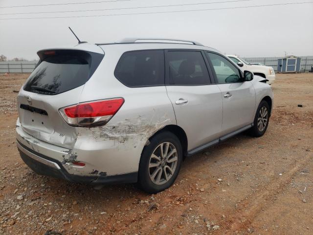 5N1AR2MN1FC617437 - 2015 NISSAN PATHFINDER S 银色 照片 3