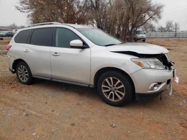 5N1AR2MN1FC617437 - 2015 NISSAN PATHFINDER S 银色 照片 4