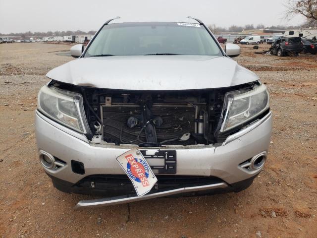 5N1AR2MN1FC617437 - 2015 NISSAN PATHFINDER S 银色 照片 5