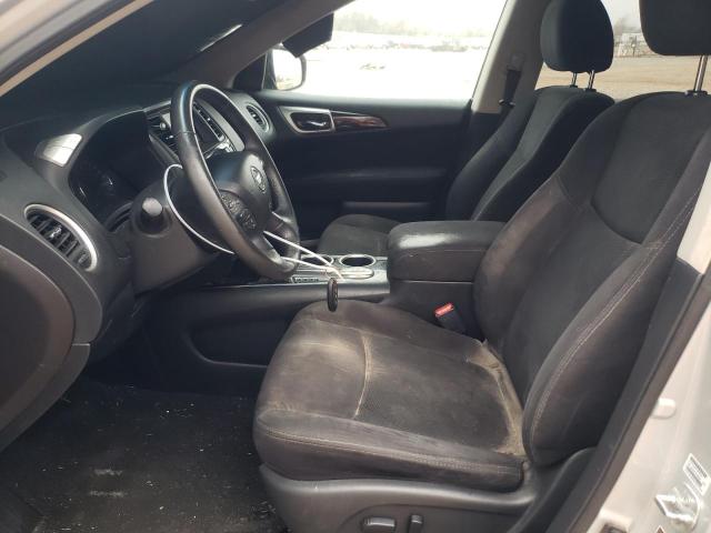 5N1AR2MN1FC617437 - 2015 NISSAN PATHFINDER S 银色 照片 7