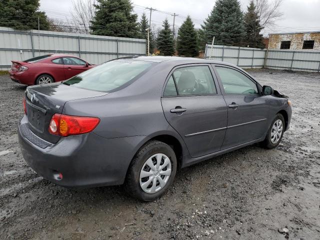 JTDBU4EE2AJ077733 - 2010 TOYOTA COROLLA BASE GRAY photo 3