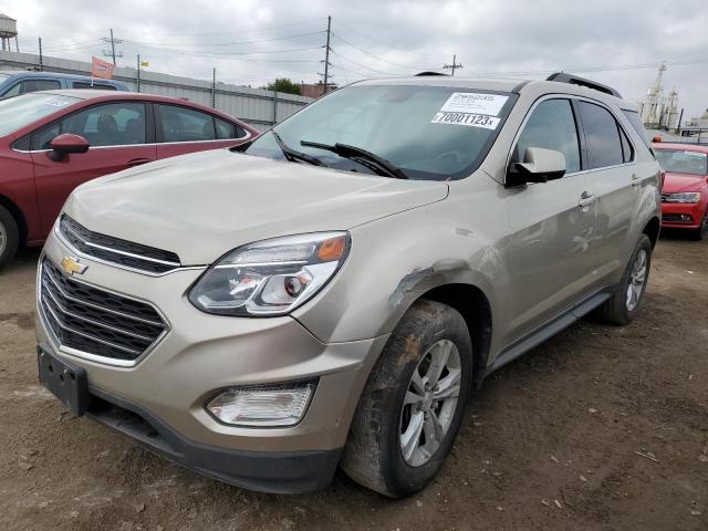 2GNALCEK3G1158331 - 2016 CHEVROLET EQUINOX LT BEIGE photo 1