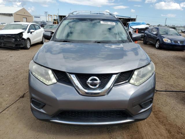 KNMAT2MT0GP632963 - 2016 NISSAN ROGUE S GRAY photo 5
