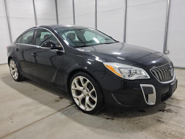 2G4GU5GXXH9120856 - 2017 BUICK REGAL GS BLACK photo 4