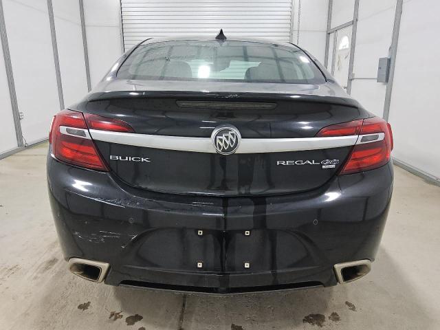 2G4GU5GXXH9120856 - 2017 BUICK REGAL GS BLACK photo 6
