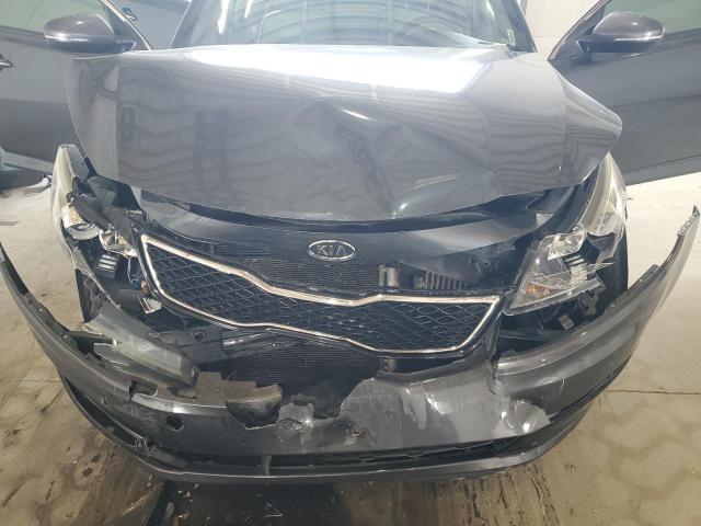 KNAGN4A63B5161505 - 2011 KIA OPTIMA EX GRAY photo 11