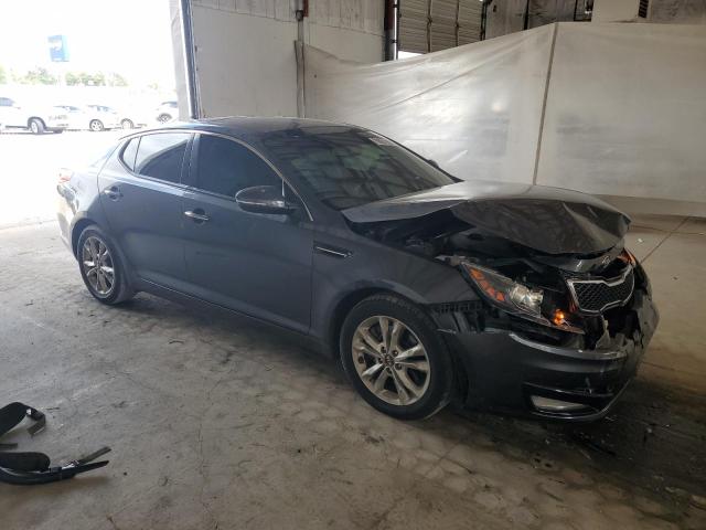 KNAGN4A63B5161505 - 2011 KIA OPTIMA EX GRAY photo 4