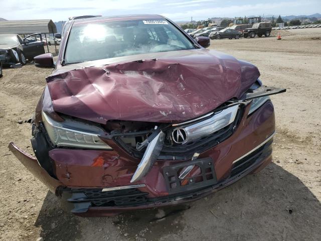 19UUB1F55FA016865 - 2015 ACURA TLX TECH BURGUNDY photo 5