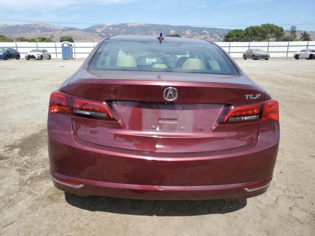 19UUB1F55FA016865 - 2015 ACURA TLX TECH BURGUNDY photo 6