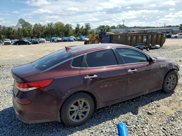 5XXGT4L30KG346392 - 2019 KIA OPTIMA LX BURGUNDY photo 3