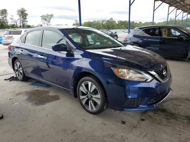 3N1AB7AP2KY457147 - 2019 NISSAN SENTRA S BLUE photo 4