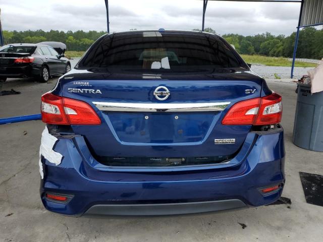 3N1AB7AP2KY457147 - 2019 NISSAN SENTRA S BLUE photo 6