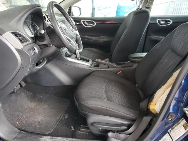 3N1AB7AP2KY457147 - 2019 NISSAN SENTRA S BLUE photo 7