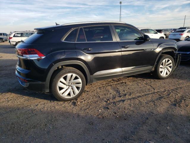 1V25E2CA3LC213582 - 2020 VOLKSWAGEN ATLAS CROS SE შავი ფოტო 3