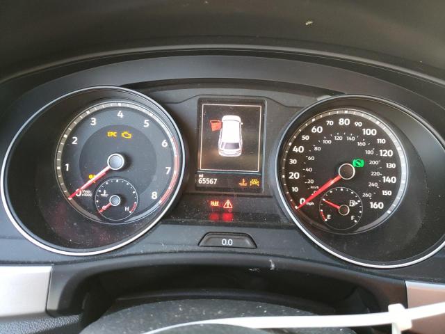 1V25E2CA3LC213582 - 2020 VOLKSWAGEN ATLAS CROS SE შავი ფოტო 9