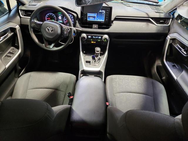 2T3P1RFV8MW171714 - 2021 TOYOTA RAV4 XLE BLUE photo 8