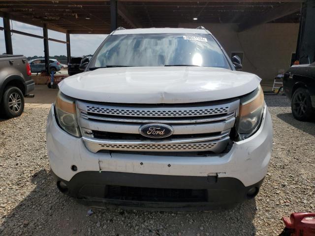 1FM5K8D86DGA59691 - 2013 FORD EXPLORER XLT WHITE photo 5