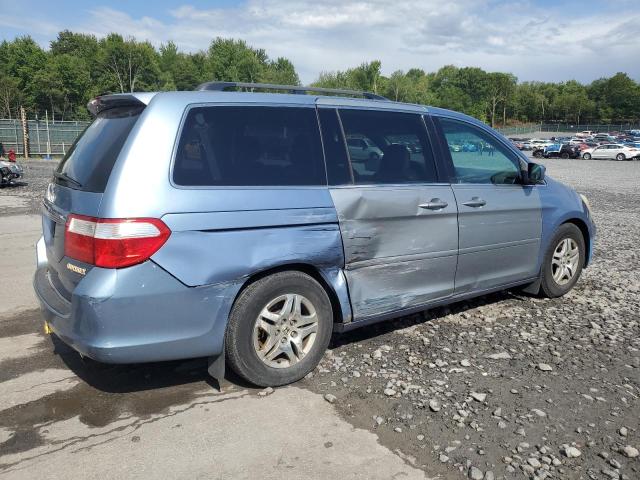 5FNRL38785B080643 - 2005 HONDA ODYSSEY EXL BLUE photo 3