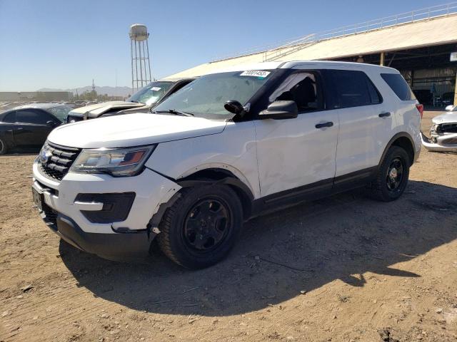 1FM5K8AR9GGB65845 - 2016 FORD EXPLORER POLICE INTERCEPTOR WHITE photo 1