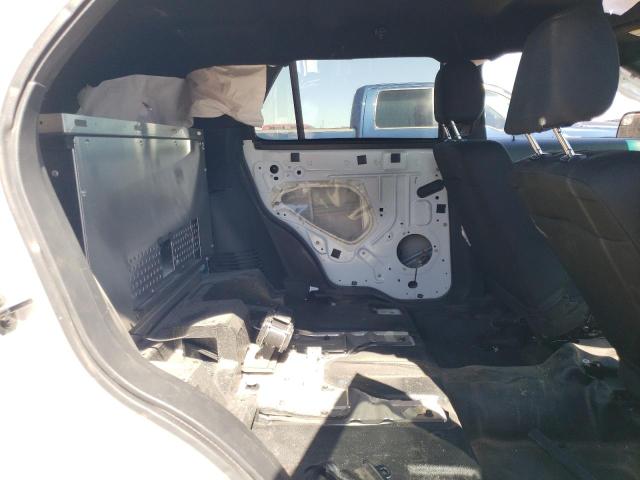 1FM5K8AR9GGB65845 - 2016 FORD EXPLORER POLICE INTERCEPTOR Սպիտակ լուսանկար 10