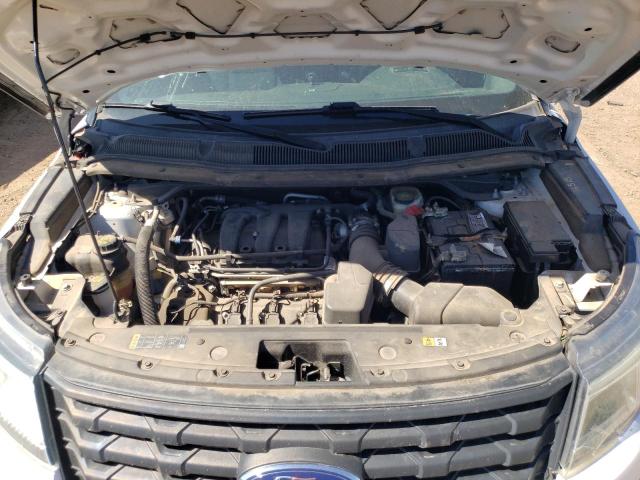 1FM5K8AR9GGB65845 - 2016 FORD EXPLORER POLICE INTERCEPTOR Սպիտակ լուսանկար 11