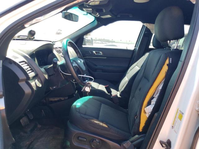 1FM5K8AR9GGB65845 - 2016 FORD EXPLORER POLICE INTERCEPTOR Սպիտակ լուսանկար 7